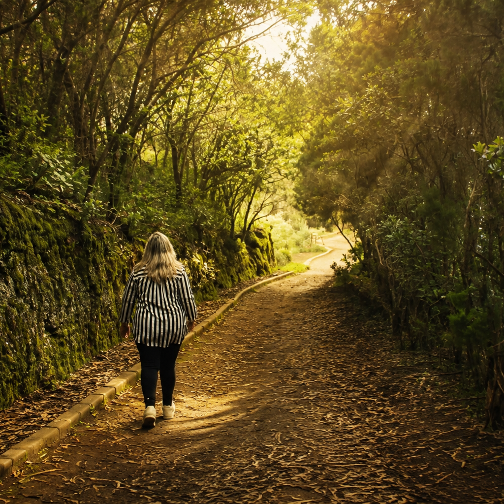 andando por sendero